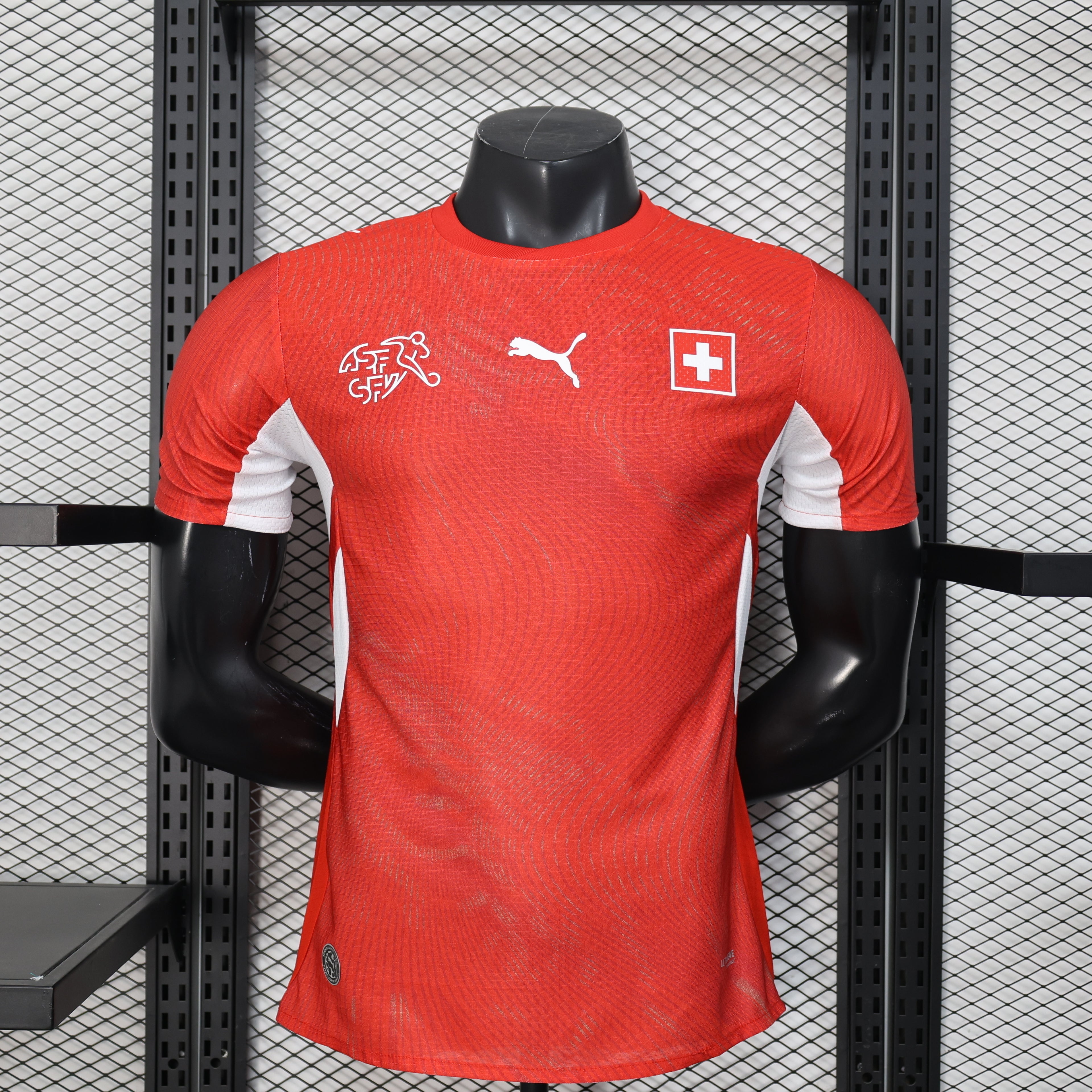 Switzerland Home Jersey 26-27