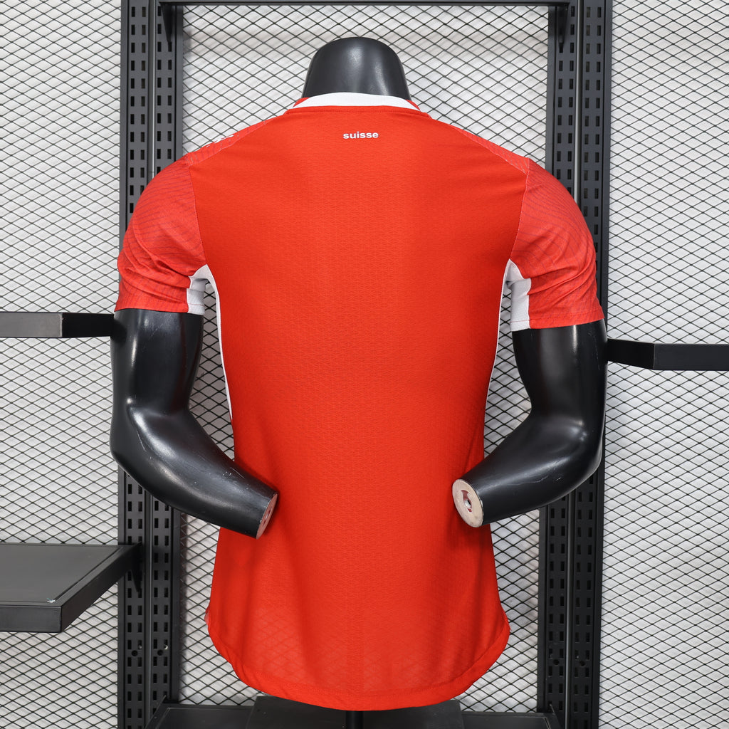 Switzerland Home Jersey 26-27