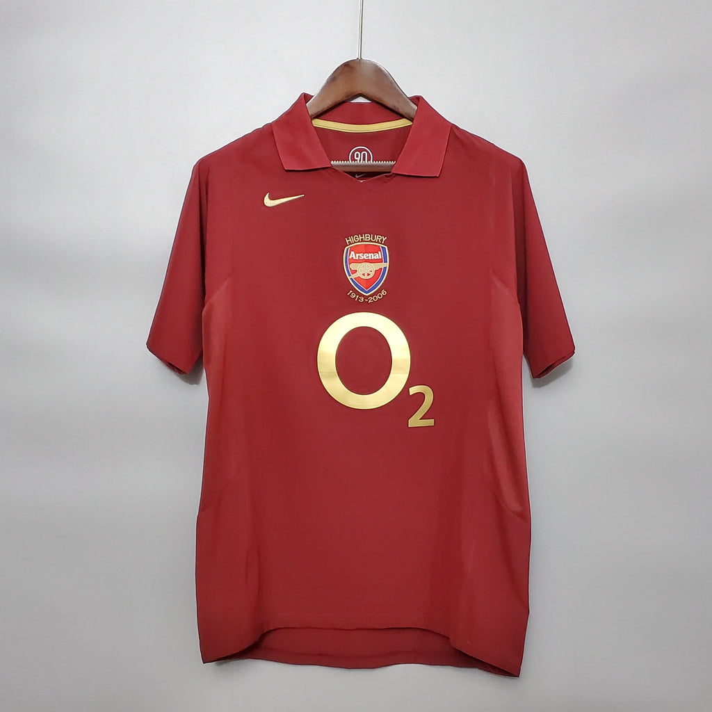 Arsenal Home Retro Jersey 05-06