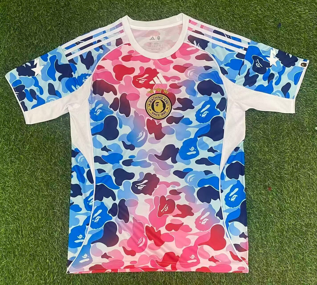 Adidas x BAPE Blue Shock Jersey