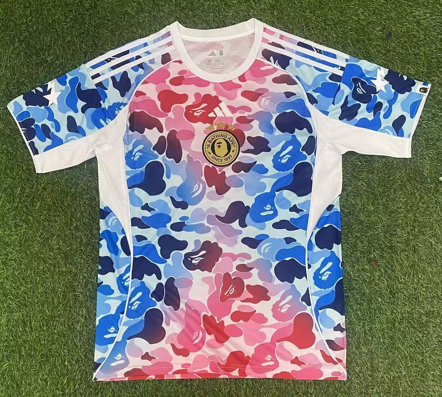 Adidas x BAPE Blue Shock Jersey