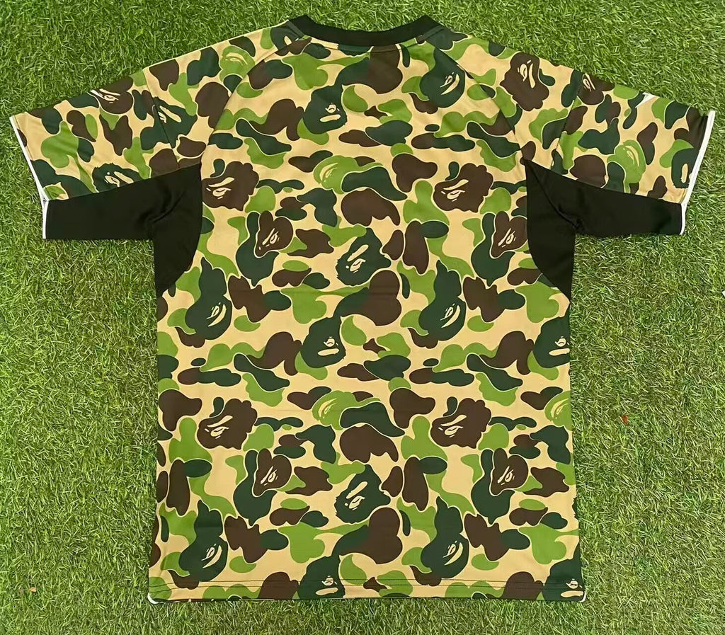 Adidas x BAPE Green Camo Jersey